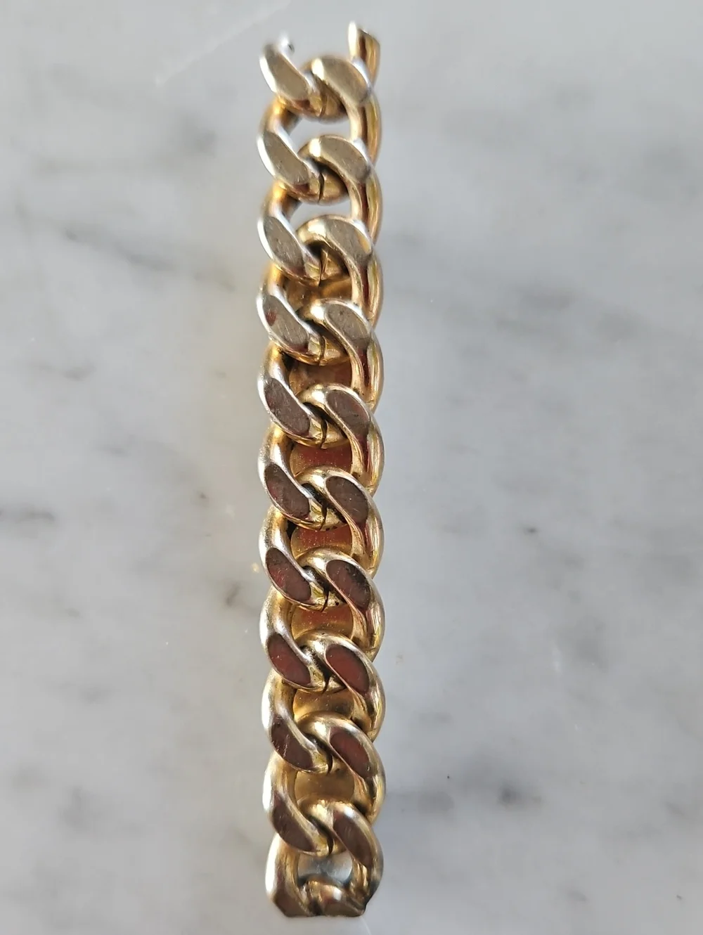 ANSON Chain Link Tie/Lapel Bar Clip Vintage    EUC